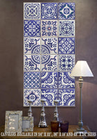 Mexican Tile Colorful - Canvas