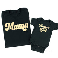 Retro Mama + Mama's Girl - Set of 2 Shirts