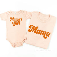 Retro Mama + Mama's Girl - Set of 2 Shirts