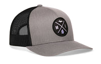 Michigan Trucker Hat  |  MI X Snapback