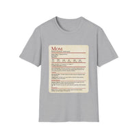 Mom DND Shirt - Funny Stat Block