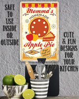 Momma's Apple Pie - Metal Sign