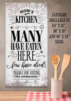 Mom's Kitchen - Canvas