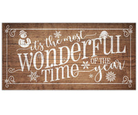 Most Wonderful Time Of The Year - Canvas