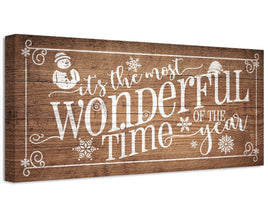 Most Wonderful Time Of The Year - Canvas