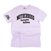 Motherhood - Surviving Not Thriving - Doing My Best - (Our 2024 Mantra) - Colors - LMSS® Exclusive - Comfort Colors Tee