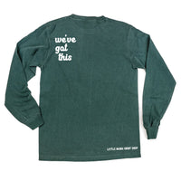 Motherhood - Surviving Not Thriving - Doing My Best - (Our 2024 Mantra) - LMSS® Exclusive - LONG SLEEVE Comfort Colors Tee