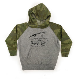 I Can't Go to School Today. My Arm Is In A Cast. - Child HOODIE