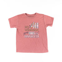 My Weekend is Booked - Child Tee