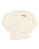 "_____" - Bouquet (pocket) - (Choose Your Name) - Long Sleeve Comfort Colors Tee