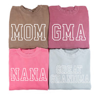 Embroidered PIGMENT Crewneck - OUTLINE NAME