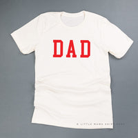 Dad - Varsity Straight Line - Unisex Tee