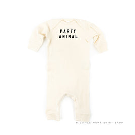 Party Animal - Block Font - Baby Sleeper