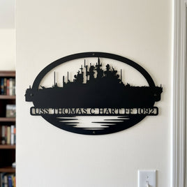 Custom Metal Wall Art - Personalized Navy SEAL Sign
