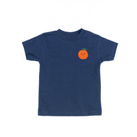 Pocket Fruit (Front) w/ Group of Smiley Fruit (Back) - Child Tee