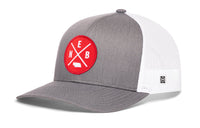 Nebraska Trucker Hat  |  Red NEB X Snapback
