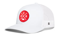 Nebraska Trucker Hat  |  Red NEB X Snapback