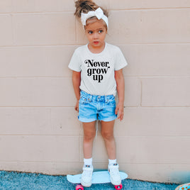 Never Grow Up - Child Tee