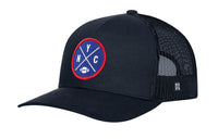 New York Football Trucker Hat  |  Blue NYC X Snapback