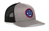 New York Football Trucker Hat  |  Blue NYC X Snapback