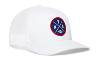 New York Football Trucker Hat  |  Blue NYC X Snapback
