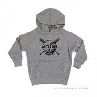 Baseball - A Little Dirt Never Hurt - Child HOODIE