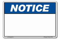 Notice ANSI/ISO Header