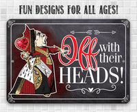 Off With Their Heads - Metal Sign