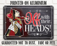 Off With Their Heads - Metal Sign