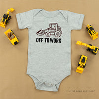 Off to Work - Child Tee