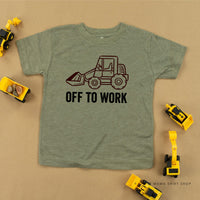 Off to Work - Child Tee