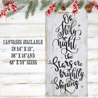 Oh Holy Night - Canvas