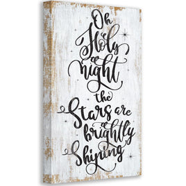 Oh Holy Night - Canvas