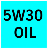 Oil Type Identification Decals Full - 5W30 Oil