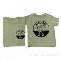 Reel Cool Dad (pocket) / Kid - Set of 2 Tees
