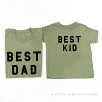 Best Dad / Kid - Set of 2 Tees