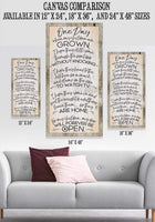 One Day Children Grown - Canvas