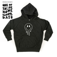 One of Those Home School Days - Melty Smiley (f & b) - Child HOODIE