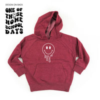 One of Those Home School Days - Melty Smiley (f & b) - Child HOODIE