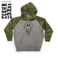 One of Those Home School Days - Melty Smiley (f & b) - Child HOODIE