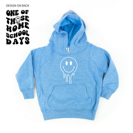 One of Those Home School Days - Melty Smiley (f & b) - Child HOODIE