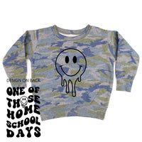 One of Those Home School Days - Melty Smiley (f & b) - Child Sweater
