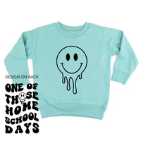 One of Those Home School Days - Melty Smiley (f & b) - Child Sweater