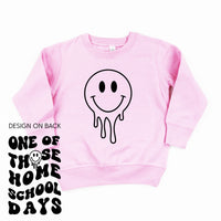 One of Those Home School Days - Melty Smiley (f & b) - Child Sweater