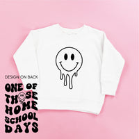One of Those Home School Days - Melty Smiley (f & b) - Child Sweater