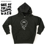 One of Those School Days - Melty Smiley (f & b) - Child HOODIE