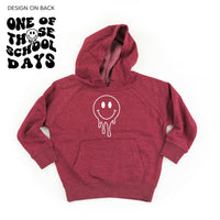 One of Those School Days - Melty Smiley (f & b) - Child HOODIE