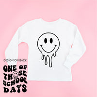 One of Those School Days - Melty Smiley (f & b) - Child Long Sleeve Tee
