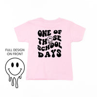 One of Those School Days - Melty Smiley (f & b) - Child Tee