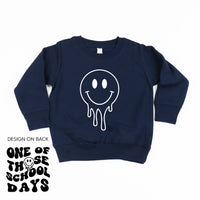 One of Those School Days - Melty Smiley (f & b) - Child Sweater